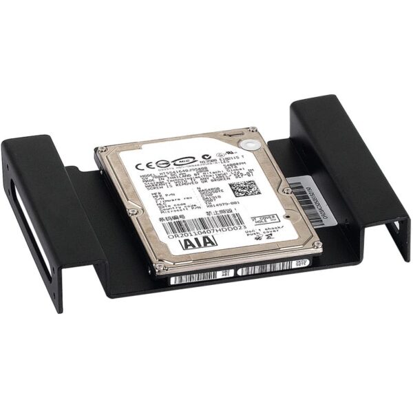 ORICO 5.25" to 2.5" and 3.5" HDD Bracket Aluminium - Black - Image 3