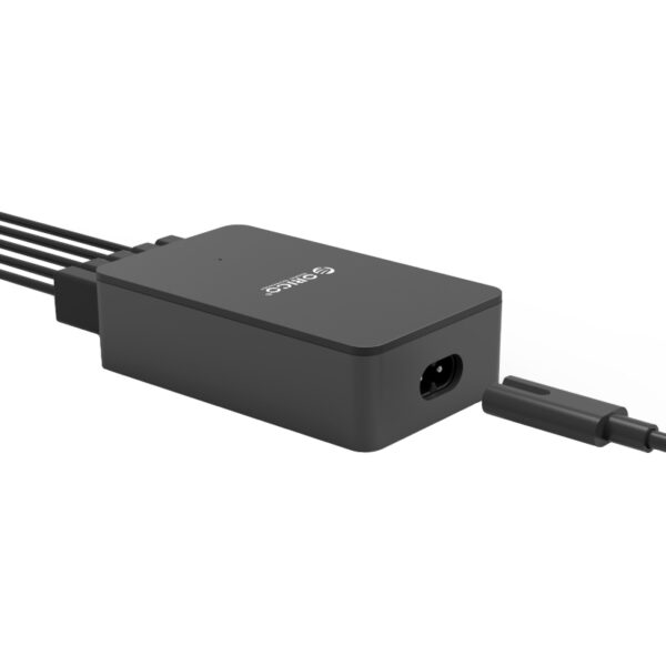 ORICO 5 Port 40W Charge Desktop Charger - Black - Image 2