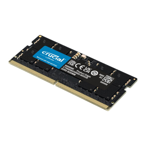 Crucial 32GB 5200MHz DDR5 SODIMM Notebook Memory - Image 2