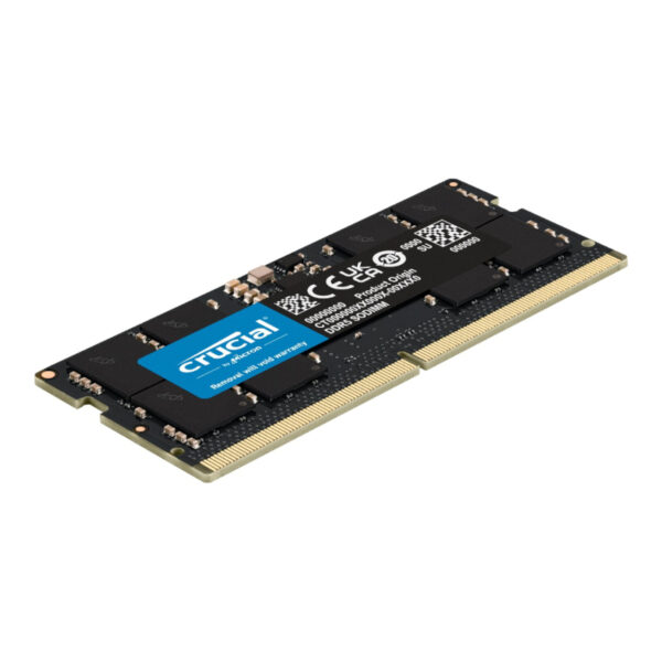 Crucial 32GB 5200MHz DDR5 SODIMM Notebook Memory - Image 3