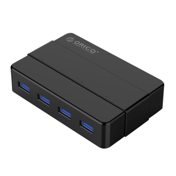 ORICO 4 Port USB HUB (PWR) - Black - Image 2