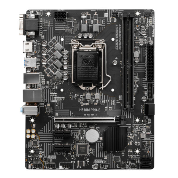 MSI H510M PRO-E Intel LGA1200 M-ATX Motherboard - Image 2