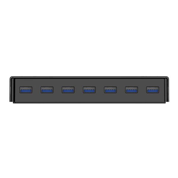 ORICO 7 Port Additional Power USB3.0 Hub - Black - Image 2