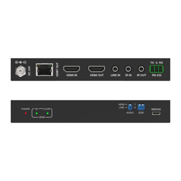 HDCVT HDMI HDBaseT 150m 1080P Extender w/Audio Embedder and De-embedder - Image 4