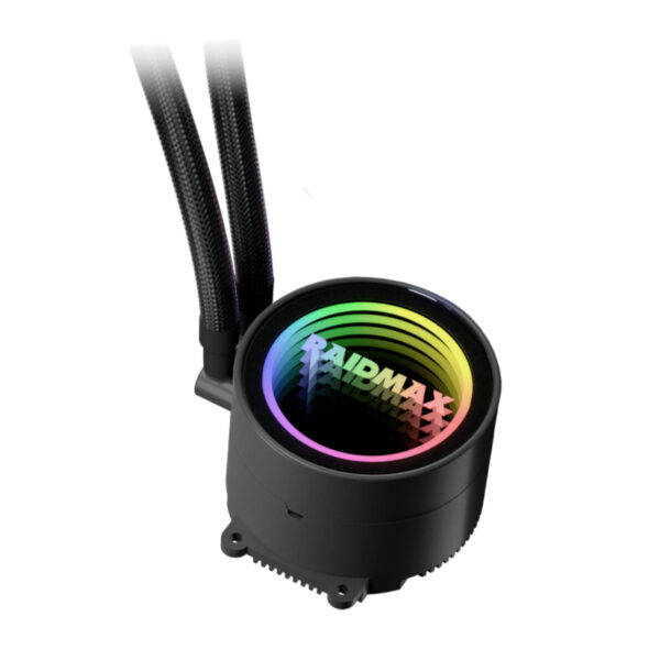 Raidmax Infinita 360mm ARGB Liquid CPU Cooler - Black - Image 2