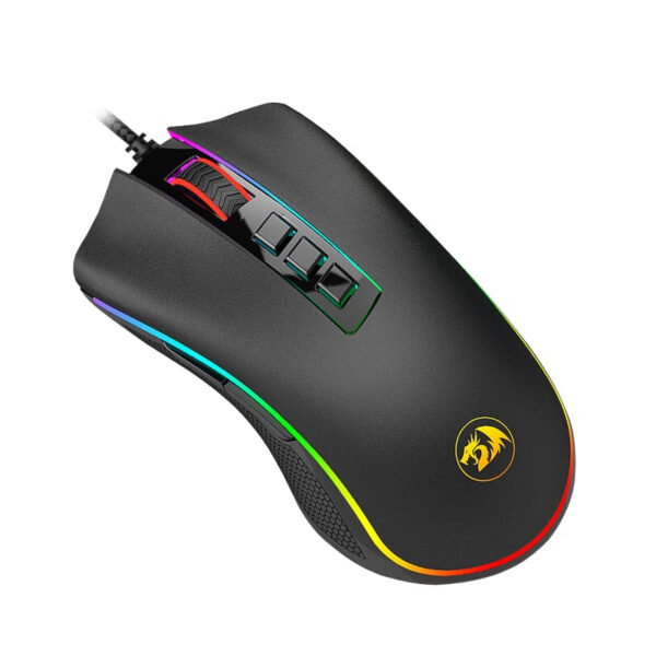 REDRAGON COBRA FPS 32000DPI RGB Gaming Mouse - Black - Image 2