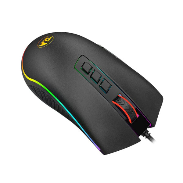 REDRAGON COBRA FPS 32000DPI RGB Gaming Mouse - Black - Image 3