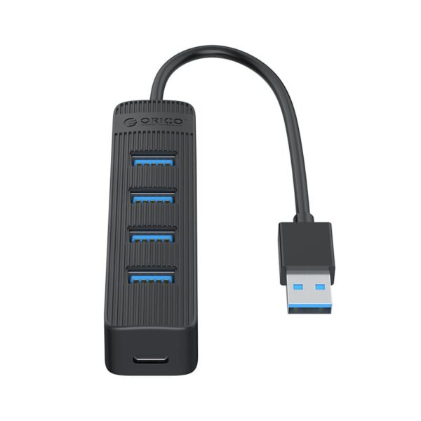 ORICO 4 Port USB Hub | 4x USB3 | Black - Image 3