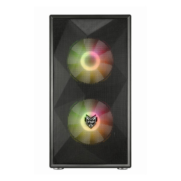 FSP CST130A Micro-ATX Gaming Chassis - Black - Image 3