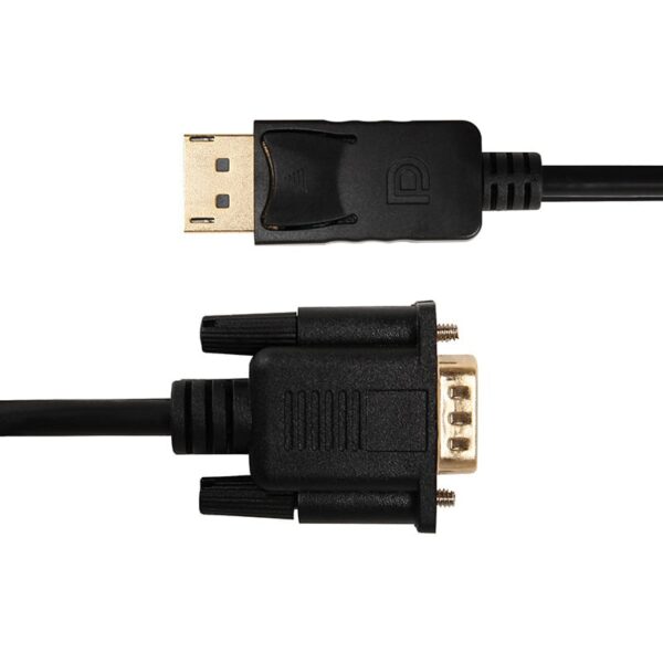 Gizzu 1080P DisplayPort to VGA Cable 1.8m Poly - Image 4