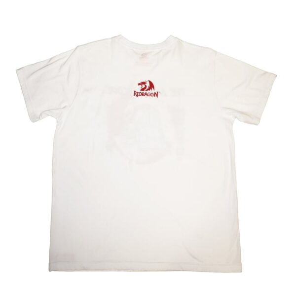 REDRAGON SAMURAI T-SHIRT - WHITE - XXXLARGE - Image 2