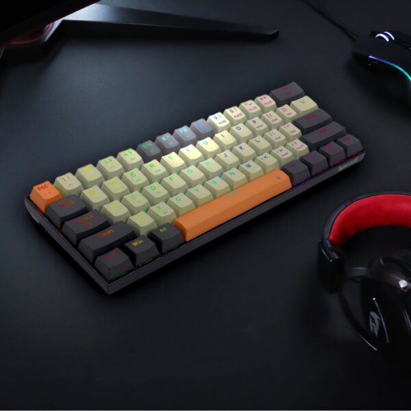 REDRAGON MECHANICAL CARAZES PRO WIRELESS GAMING KEYBOARD - Image 8