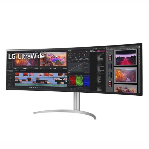 LG UltraWide 49" Dual-QHD IPS Curved Monitor 144Hz with USB-C incl Speakers - Image 2