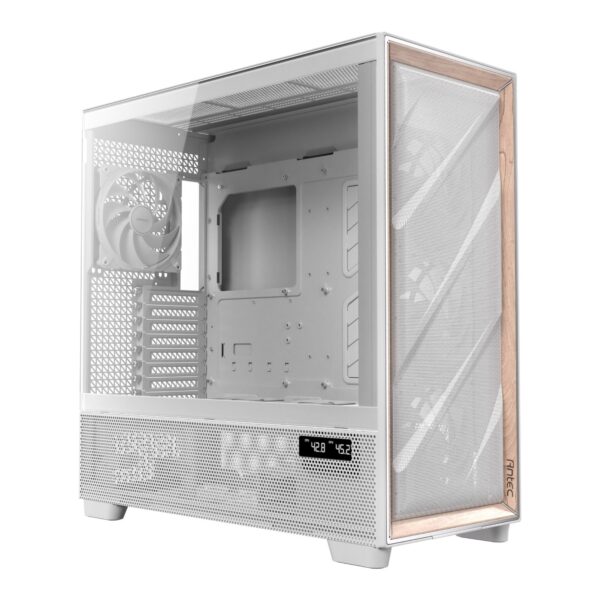 Antec FLUX PRO E-ATX Full Tower Gaming Chassis – White