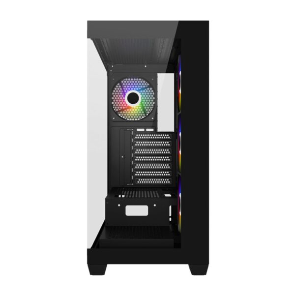 FSP M340 ARGB ATX Gaming Chassis - Black - Image 2