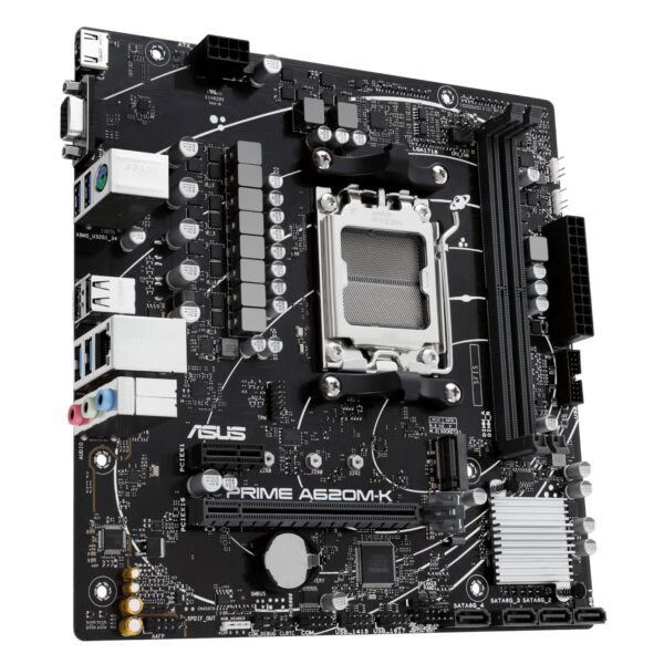 ASUS Prime A620M-K AM5 DDR5 M-ATX Motherboard - Image 4