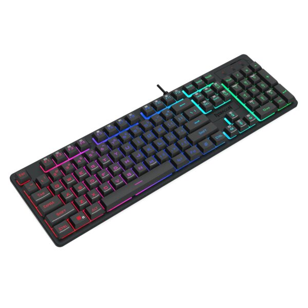 Redragon K521 RGB NETHERBANE 104-Key Membrane Gaming Keyboard - Image 2