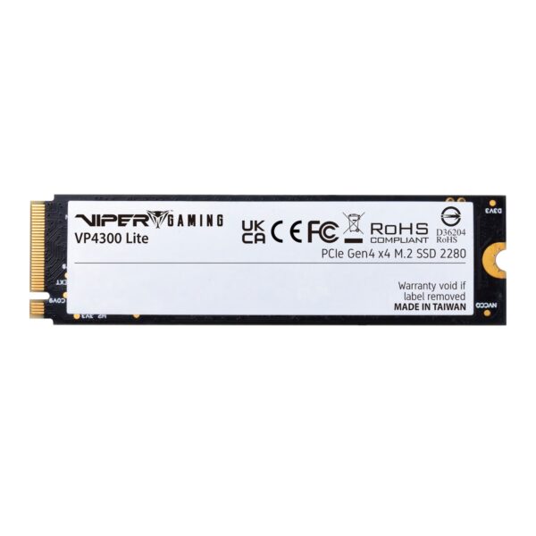 Patriot Viper VP4300 Lite 2TB Gen 4 M.2 PCIe NVMe SSD