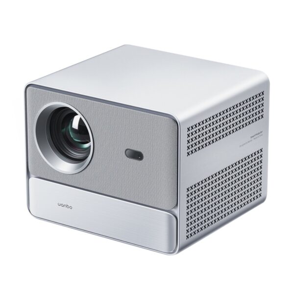 WANBO DAVINCI 1 PRO 1080P 650ANSI Android 11 Smart Home Theatre Projector - Silver - Image 2