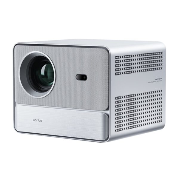 WANBO DAVINCI 1 PRO 1080P 650ANSI Android 11 Smart Home Theatre Projector - Silver - Image 4