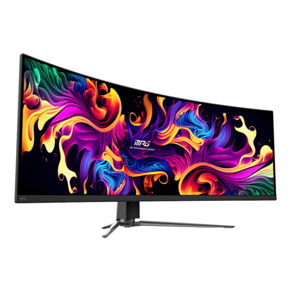 MSI MPG 491CQPX QD-OLED 49" DQHD 240Hz 0.03ms Ultra-wide Curved Gaming Monitor - Image 2