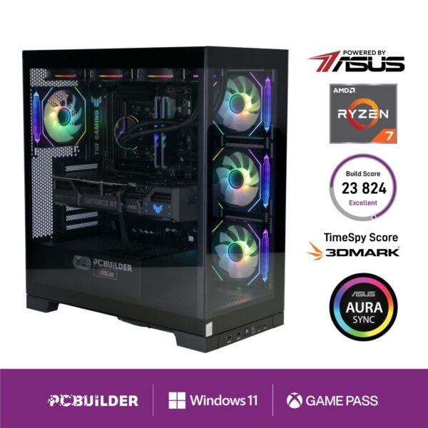 PCBuilder Ryzen 7 7800X3D ARCHON Windows 11 Gaming PC