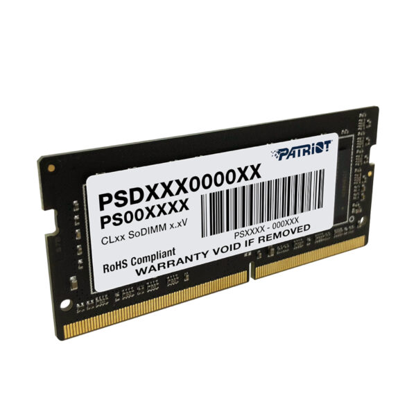 Patriot Signature Line 16GB 3200MHz DDR4 Single Rank SODIMM Notebook Memory - Image 2