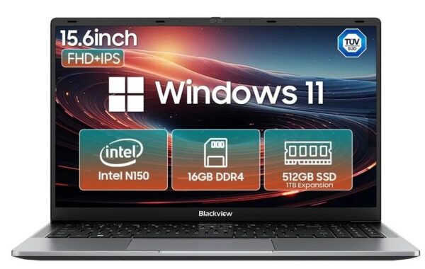 BLACKVIEW 15.6",N150,16GB,512GB SSD,WIN11H