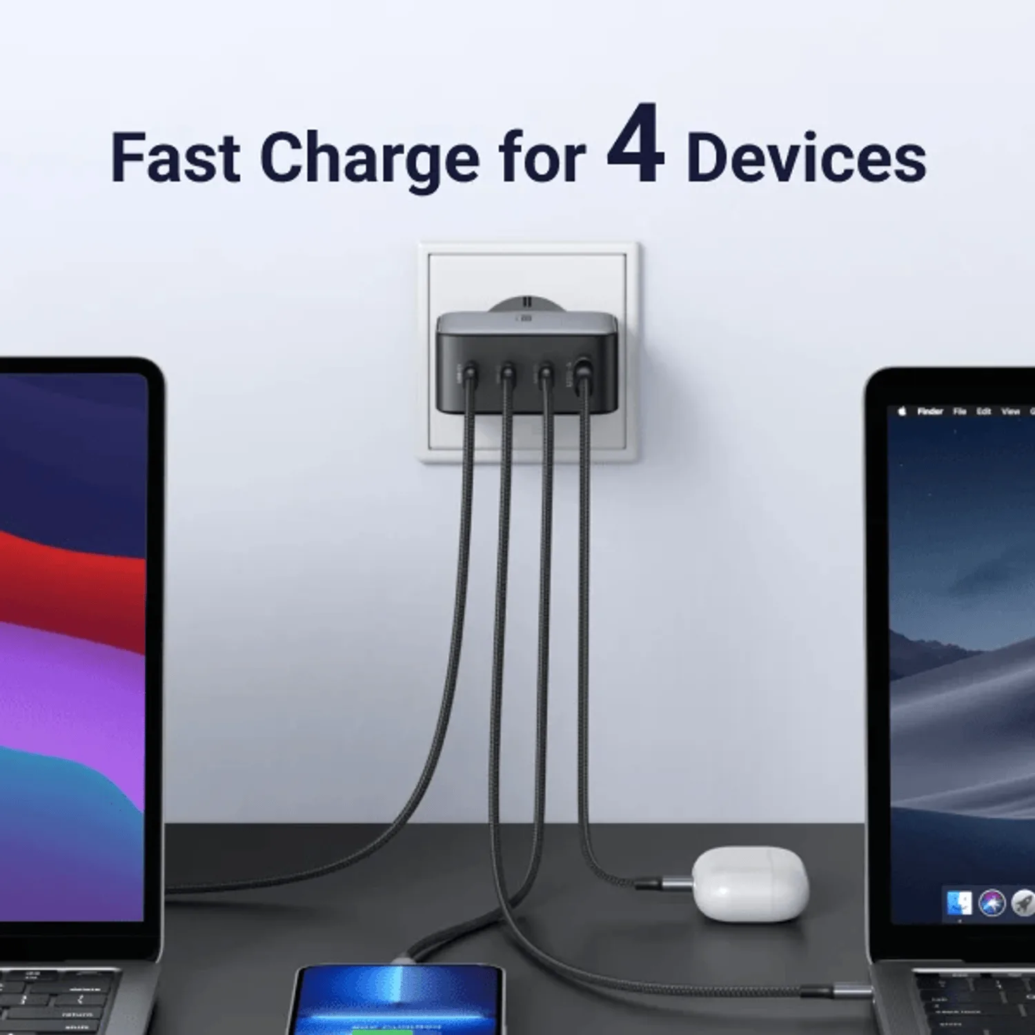 UGreen GaN X100 5-Port 100W Fast Charger - Image 5